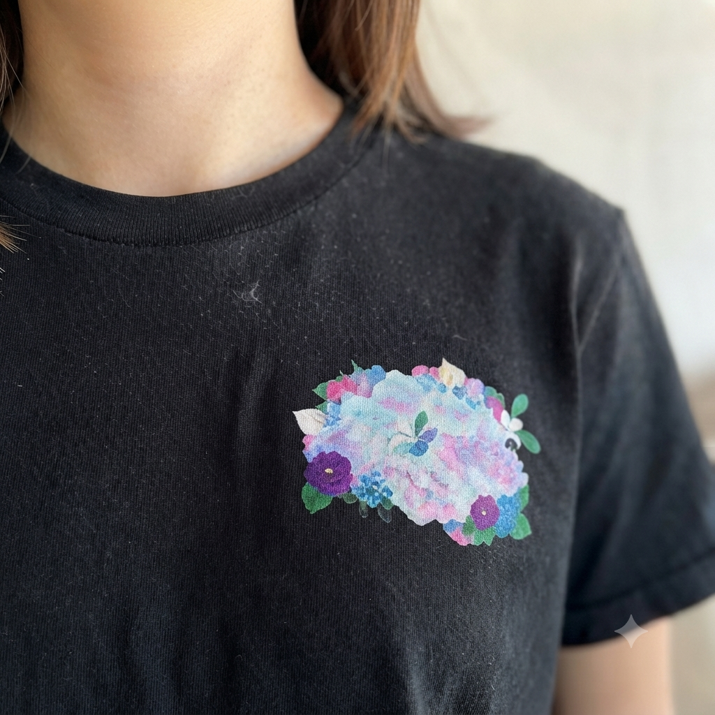 Hydrangea Cloud  Tee